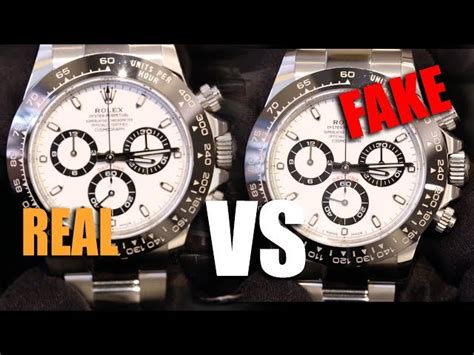 rolex daytona comment savoir fake ou real